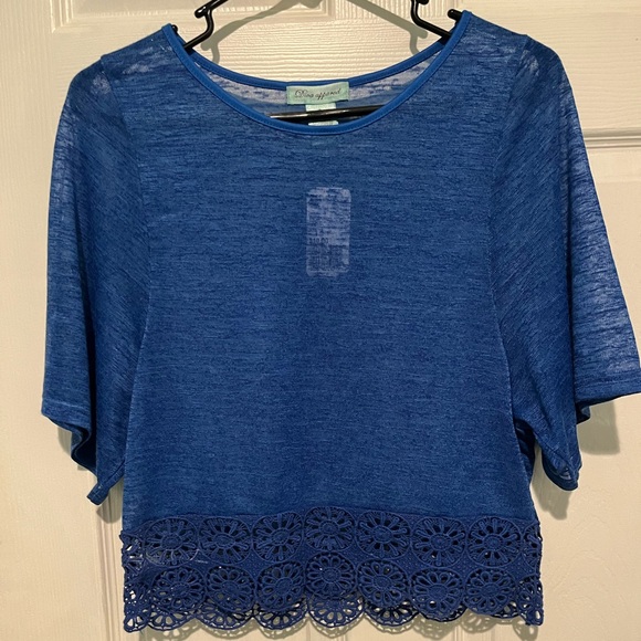 NWT Forever 21 Royal Blue Top. - Picture 2 of 7